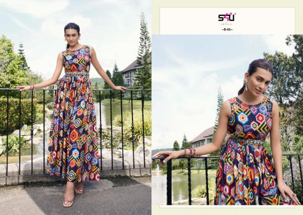 S4u Blush Masleen Fancy Western Wear Jump Suits Collection